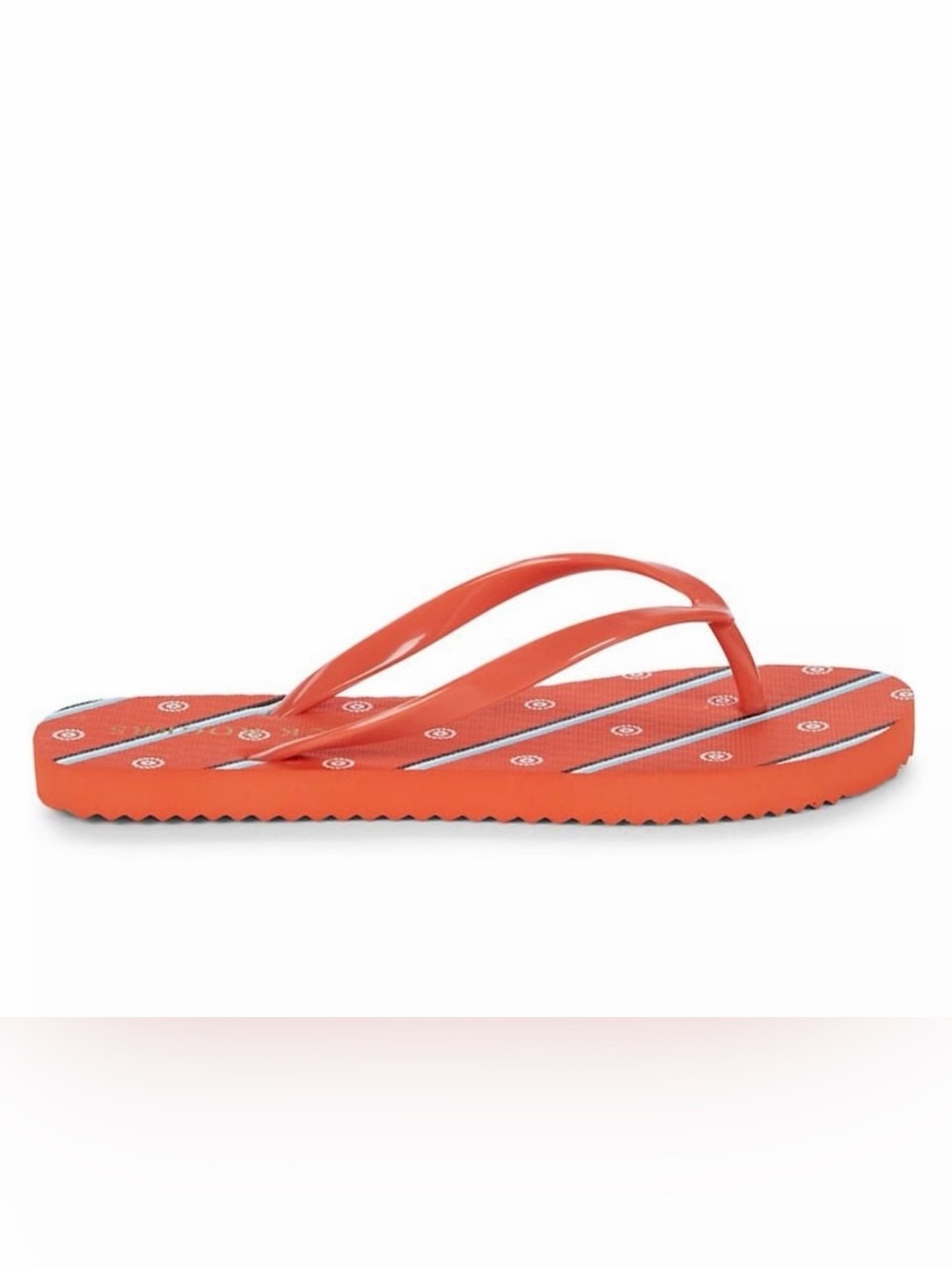 Jack Rogers Mixed-Print Thong Sandals Size 7-8 🧡